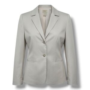 L.L. Bean women's lined blazer jacket - size 10